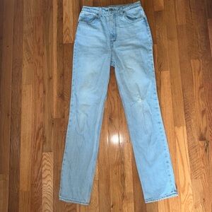 Levi’s 70’s Slim Straight Jeans, size 26, light wash